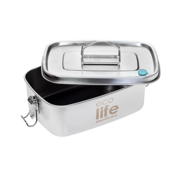 Ecolife | Φαγητοδοχείο Ανοξείδωτο 1lt