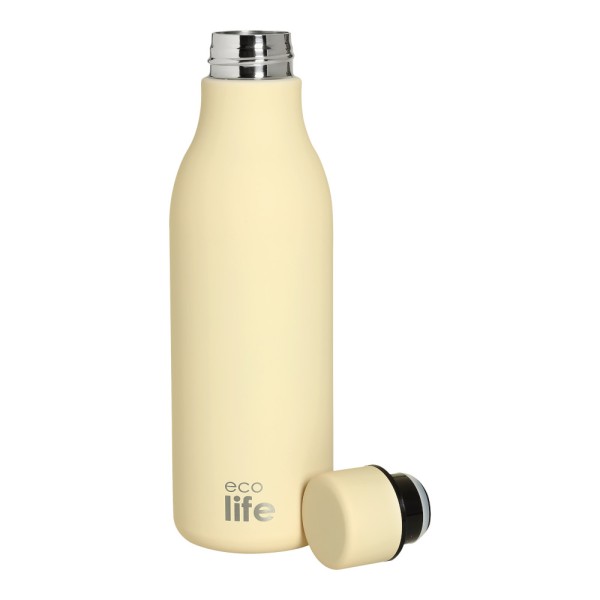Ecolife | Μπουκάλι Θερμός 550ml - Cream