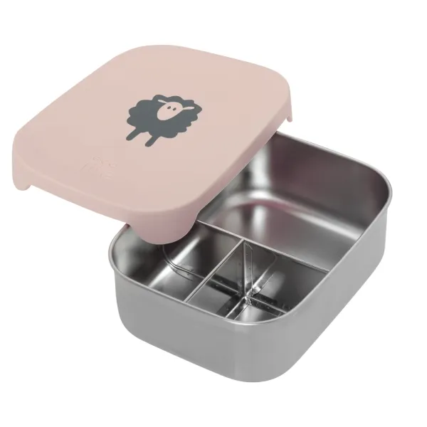 Ecolife | Φαγητοδοχείο Ανοξείδωτο με Χώρισμα 800ml - Sheep