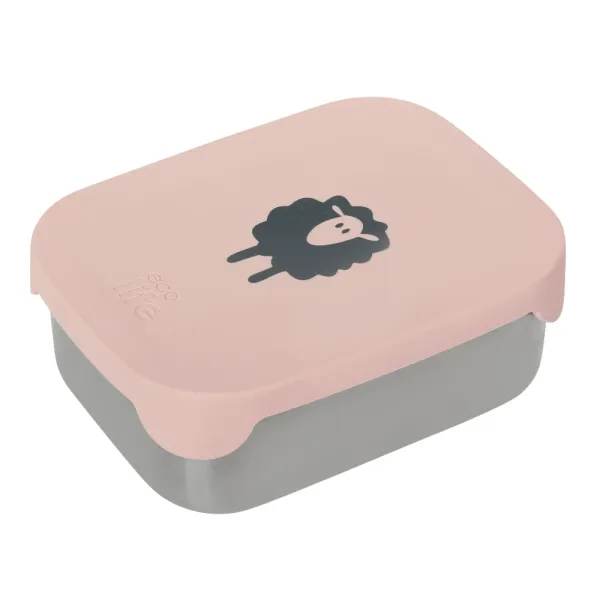 Ecolife | Φαγητοδοχείο Ανοξείδωτο με Χώρισμα 800ml - Sheep