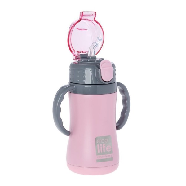 Ecolife | Παγούρι Θερμός 300 ml - Pink