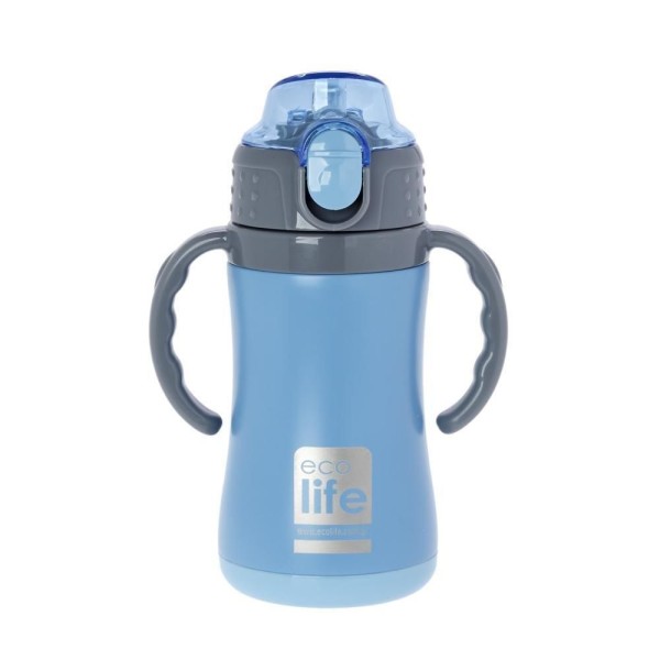 Ecolife | Παγούρι Θερμός 300 ml - Baby Blue