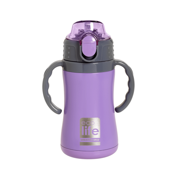 Ecolife | Παγούρι Θερμός 300 ml - Purple