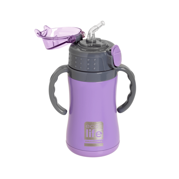 Ecolife | Παγούρι Θερμός 300 ml - Purple