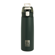 Ecolife | Μπουκάλι Θερμός Με Infuser 550ml - Dark Green