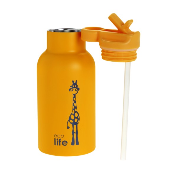 Ecolife | Παγούρι Θερμός 350 ml - Giraffe