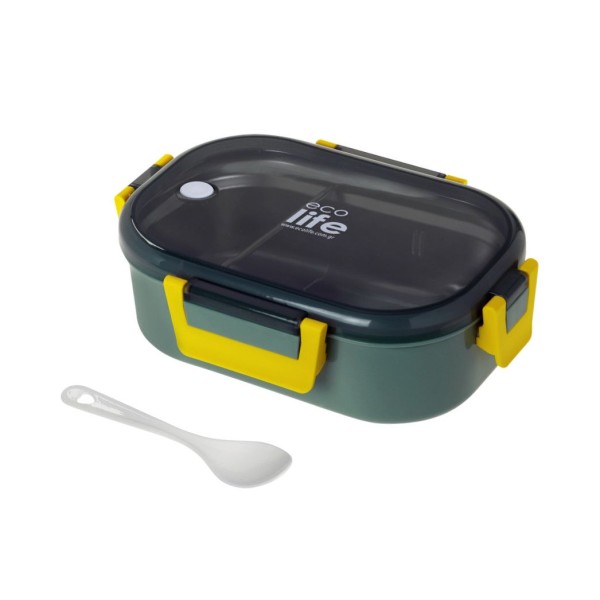 Ecolife | Φαγητοδοχείο 900ml - Forest Green 