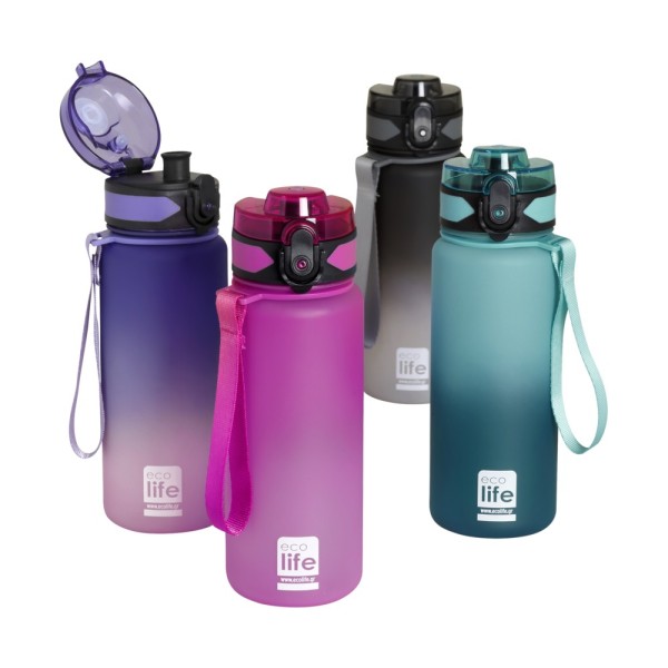 Ecolife | Μπουκάλι Tritan 500ml - Graphite 