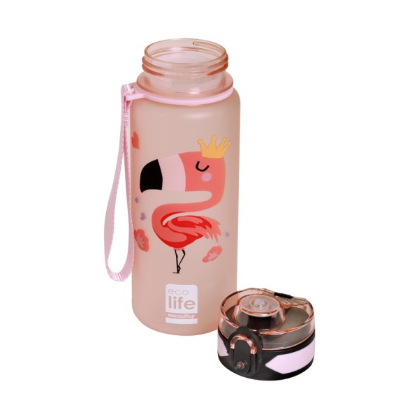 Ecolife | Παγούρι 500ml - Flamingo  Ecolife | Παγούρι 500ml - Flamingo