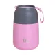 Ecolife | Θερμός Φαγητού 450ml - Baby Pink