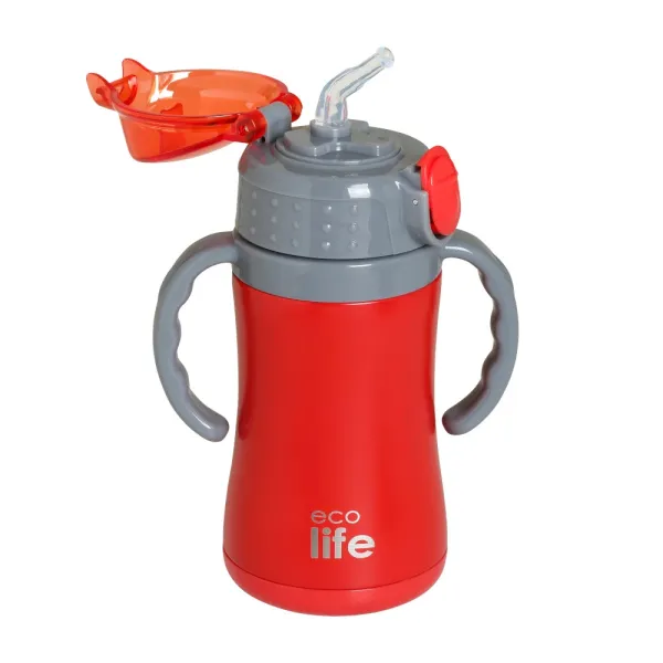 Ecolife | Παγούρι Θερμός 300 ml - Red