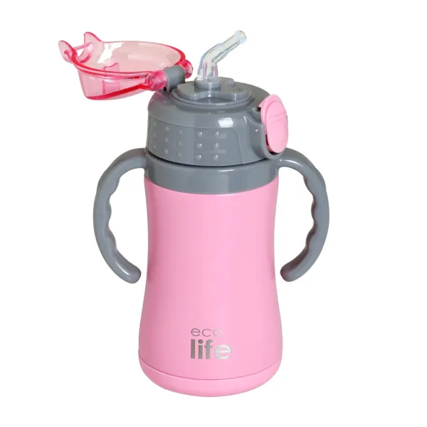 Ecolife | Παγούρι Θερμός 300 ml - Pink
