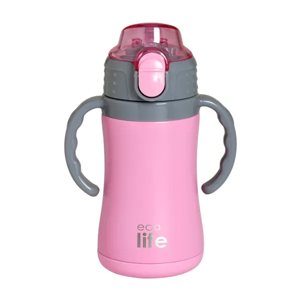 Ecolife | Παγούρι Θερμός 300 ml - Pink