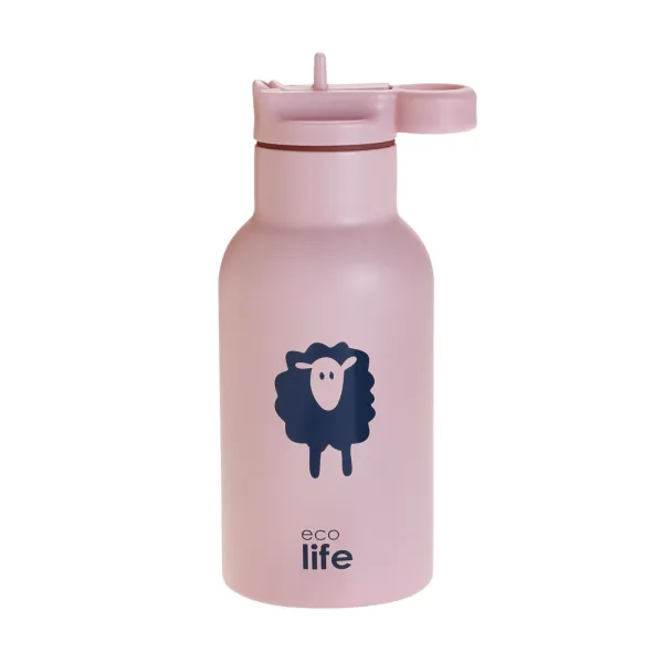 Ecolife | Παγούρι Θερμός 350 ml - Giraffe