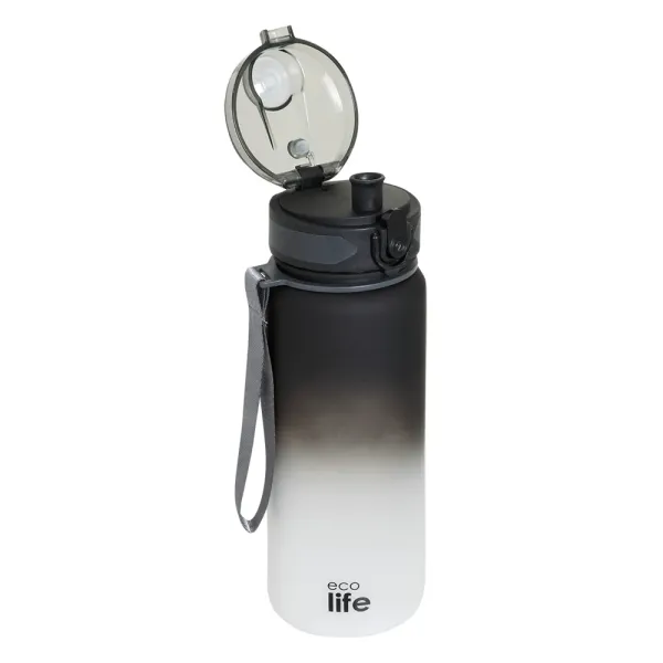 Ecolife | Μπουκάλι Tritan 800ml- Middle Grey