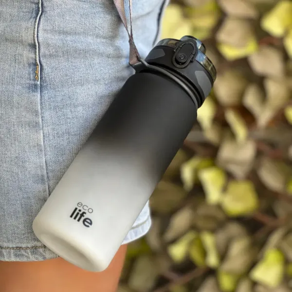 Ecolife | Μπουκάλι Tritan 800ml- Middle Grey