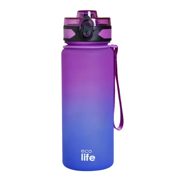 Ecolife | Μπουκάλι Tritan 800ml- Middle Purple