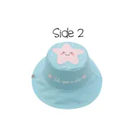 FlapJackKids | Καπέλο Διπλής Όψης UPF 50+ 4-6y - Narwhal/Starfish