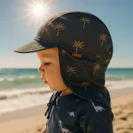 Fresk | Καπέλο τύπου Λεγεωνάριου UV50 6-12m - Palmtree Steel Gray