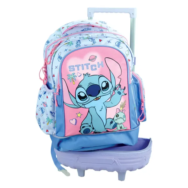 Gim | Τσάντα Trolley Δημοτικού Αποσπώμενο - Stitch Scrapbook
