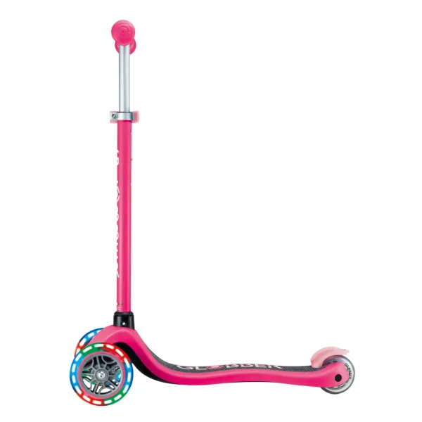 Globber | Πατίνι  Scooter Primo Plus Lights - Fuchsia