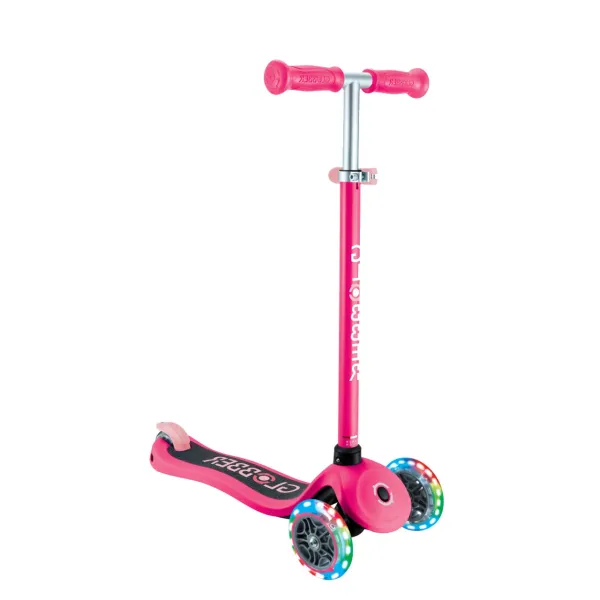 Globber | Πατίνι  Scooter Primo Plus Lights - Fuchsia