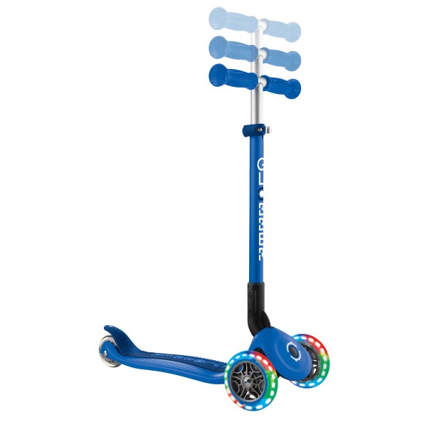 Globber | Πατίνι Scooter Primo Foldable Lights - Navy Blue