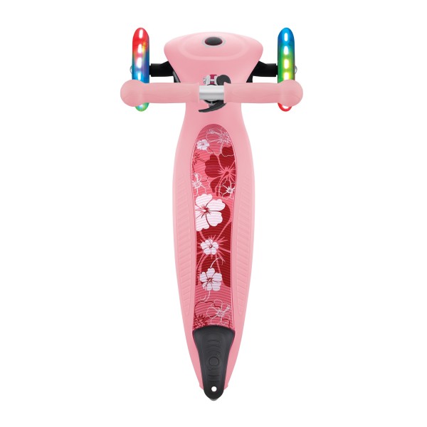 Globber | Πατίνι - Scooter Junior Foldable Fantasy Lights Flowers Pastel Pink