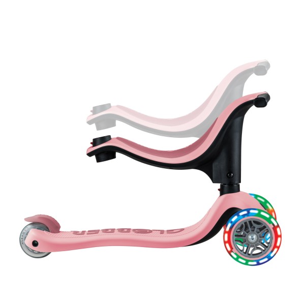 Globber | Πατίνι - Scooter Go.Up Sporty Lights - Pastel Pink