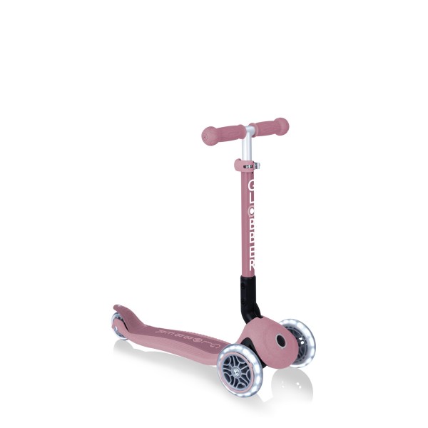 Globber | Πατίνι Scooter Junior Foldable Lights Eco - Berry