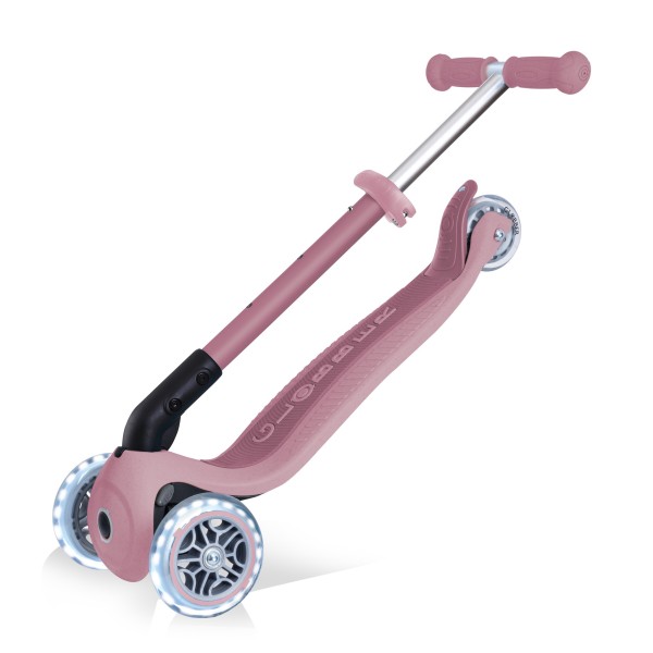 Globber | Πατίνι Scooter Junior Foldable Lights Eco - Berry