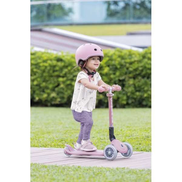 Globber | Πατίνι Scooter Junior Foldable Lights Eco - Berry