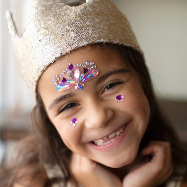 Great Pretenders | Αυτοκόλλητα προσώπου με πετράδια -  Καρδιά