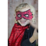 Great Pretenders | Παιδική στολή 2-6 ετών - Κάπα διπλής όψης με μάσκα Νυχτερίδα-Αράχνη