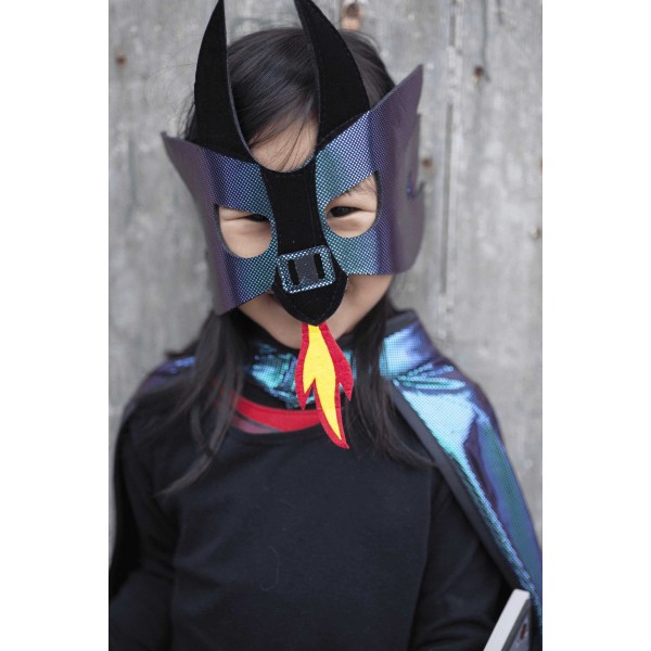 Great Pretenders | Παιδική στολή 4-6 ετών - Κάπα διπλής όψης με μάσκα Ιππότης - Δράκος