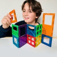 Imanix | Μαγνητικό παιχνίδι κατασκευών - Πόρτες και Παράθυρα (16 τεμ)