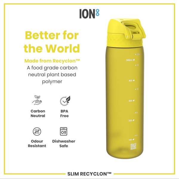 Ion8 | Παγούρι 500 ml - Yellow
