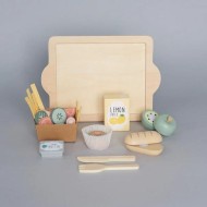 Jabadabado | Ξύλινος δίσκος με φαγητά