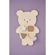Jabadabado | Σετ 3 ξύλινων βρεφικών παιχνιδιών - Teddy