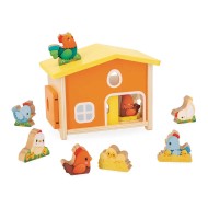 Janod | Παιχνίδι Ρόλων & Ενσφηνώματος - Το Πρώτο μου Κοτέτσι