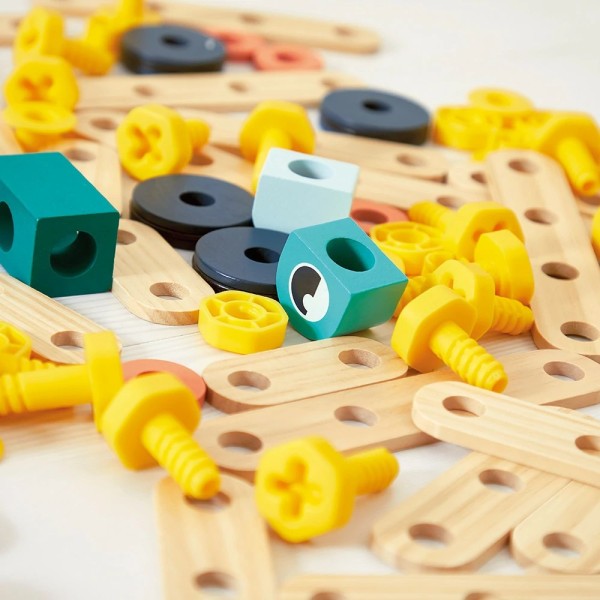 Janod | Κατασκευή 100 τμχ. - BRICO'S KIDS