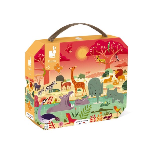 Janod | Παζλ 54 τεμ - Σαφάρι