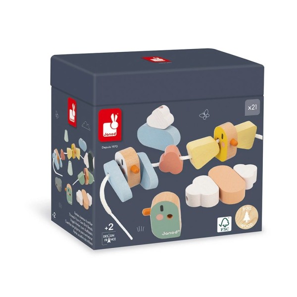 Janod | Παιχνίδι Λεπτής Κινητικότητας - Πουλάκια & Σύννεφα