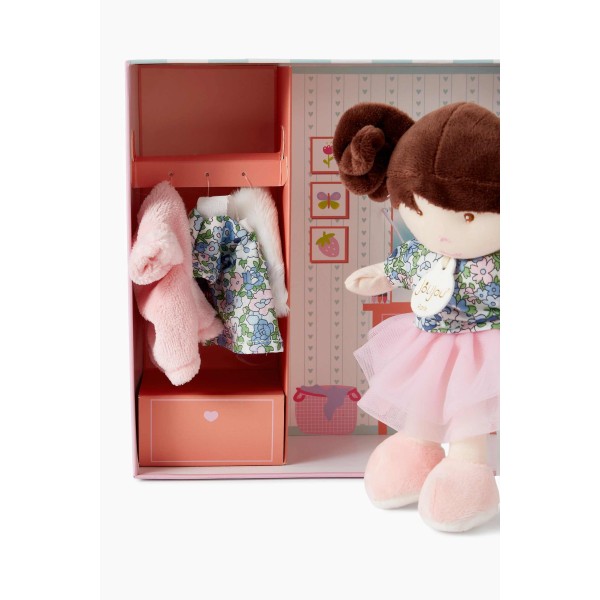 Jolijou | Υφασμάτινη Κούκλα 21 εκ. - Mlle Blanche 