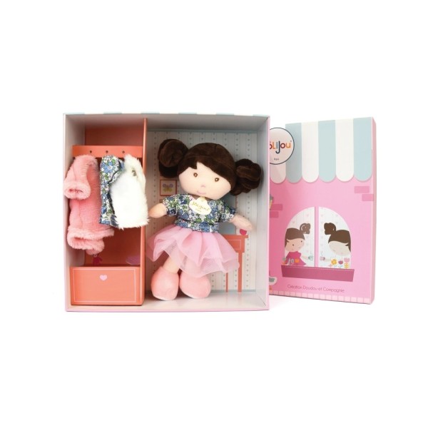 Jolijou | Υφασμάτινη Κούκλα 21 εκ. - Mlle Blanche 
