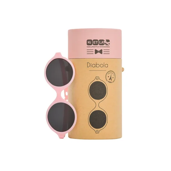 KiETLA | Γυαλιά Ηλίου 0-12 μηνών - Diabola Blush Pink