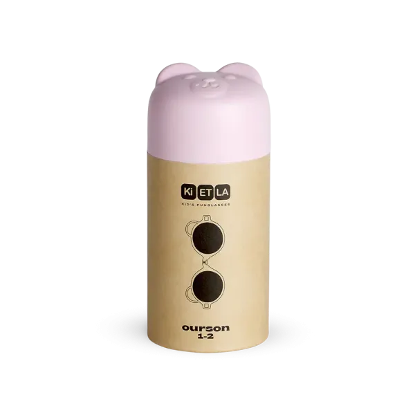 KiETLA | Γυαλιά Ηλίου 1-2 ετών - Ourson Light Pink