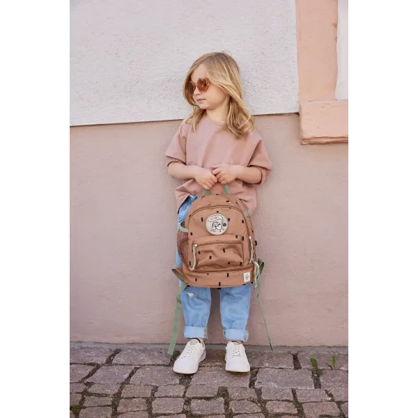 Laessig | Τσάντα Πλάτης Happy Prints - Caramel