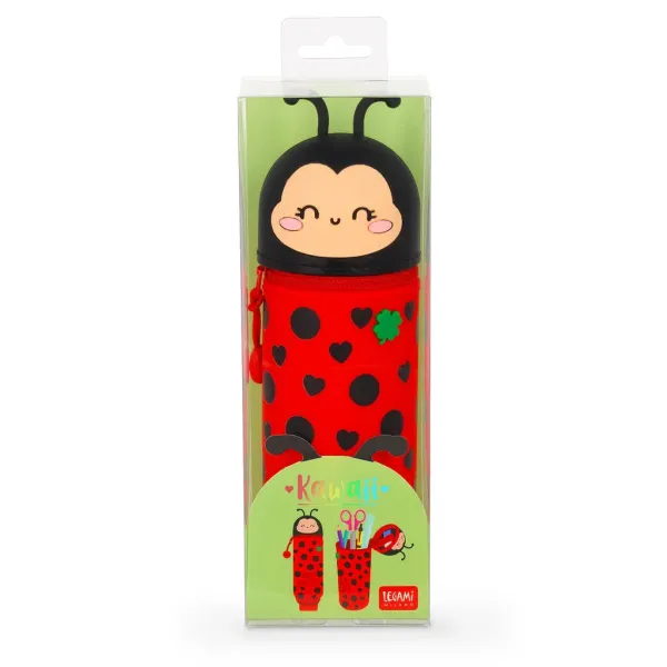 Legami | Κασετίνα Σιλικόνης Πτυσσόμενη - Ladybug