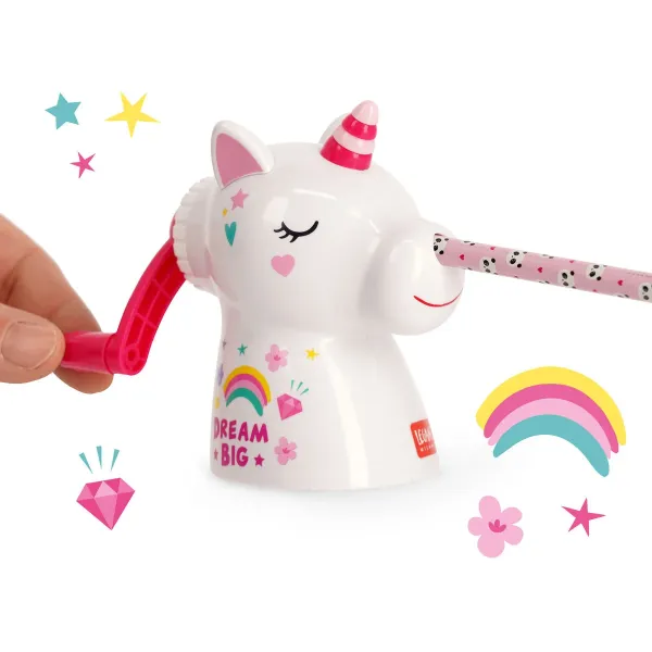 Legami | Ξύστρα με Μανιβέλα - Dream big Unicorn
